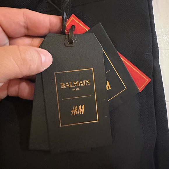 Balmain X H&M Drop Crotch Cargo Pants - Picture 4 of 13